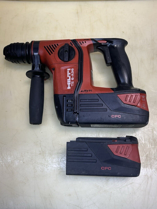 Hilti TE 6-A36 Cordless Rotary Hammer Drill 36V Battery 36V/3.0   Nice #7