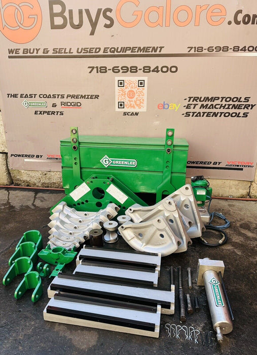 Greenlee 885TE 2-1/2, 3, 3-1/2, 4” EMT Conduit Pipe Bender + 885 Rigid 1-1/4-5”