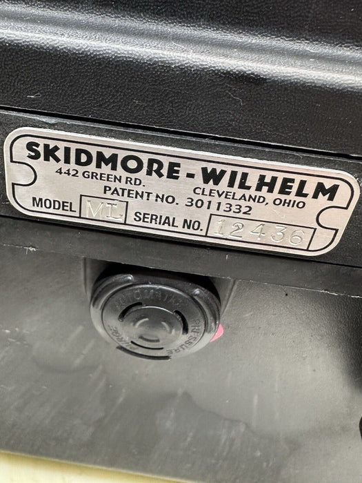 SKIDMORE WILHELM ML BOLT TENSION CALIBRATOR 110,000 LBS + Hard Case 3/4 - 1-1/4”
