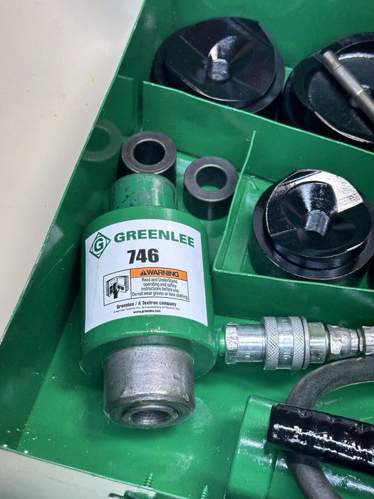 Greenlee 7310 SB Slug Buster KO Knockout Punch Set 1/2" - 4" , 767 Pump,  #25