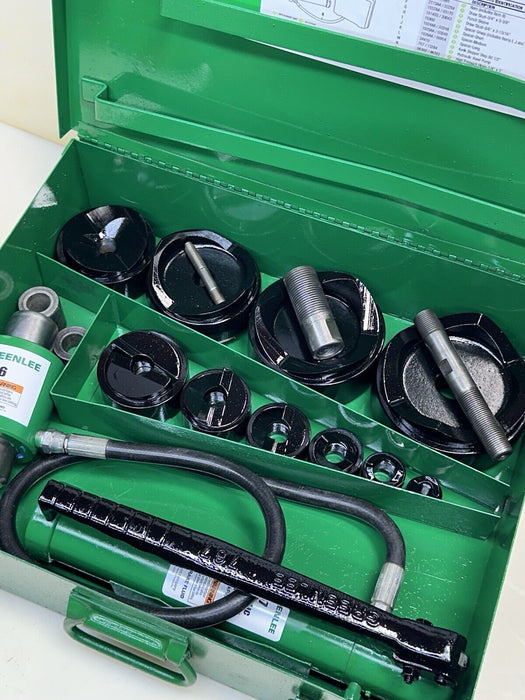 Greenlee 7310 SB Slug Buster KO Knockout Punch Set 1/2" - 4" , 767 Pump,  #30