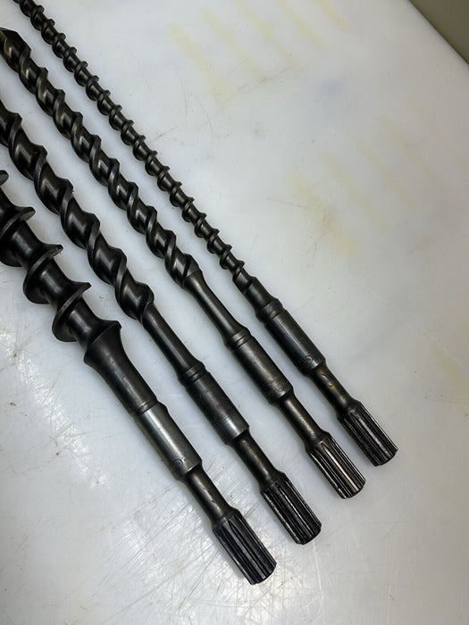 Spline Drive Concrete Rotary Hammer Drill Bits 5/8 ,7/8, 1”, 1-1/2” Germany   #2