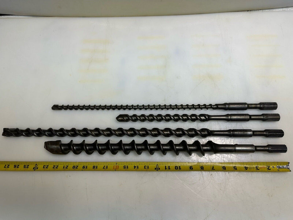 Spline Drive Concrete Rotary Hammer Drill Bits 5/8 ,7/8, 1”, 1-1/2” Germany   #2