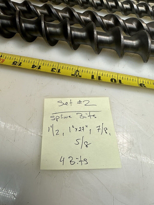 Spline Drive Concrete Rotary Hammer Drill Bits 5/8 ,7/8, 1”, 1-1/2” Germany   #2