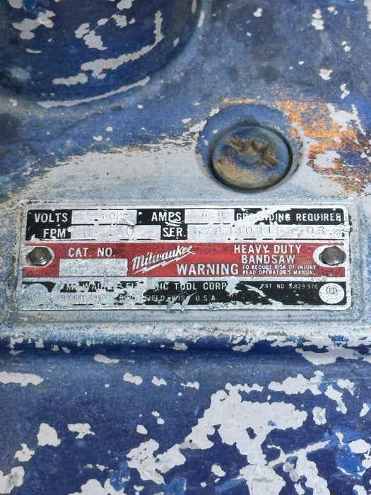 Milwaukee 6230 Portable Band Saw Tool Only