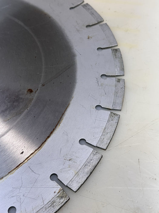18" X .125 Segmented Diamond Saw Blade Cut Asphalt Concrete Masonry Brick USA