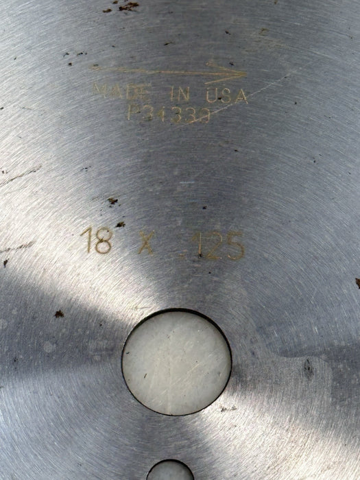 18" X .125 Segmented Diamond Saw Blade Cut Asphalt Concrete Masonry Brick USA