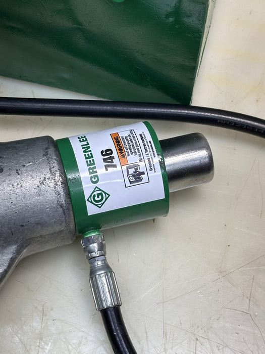 Greenlee 750 Hydraulic Cable Wire Cutter with Pump & Case