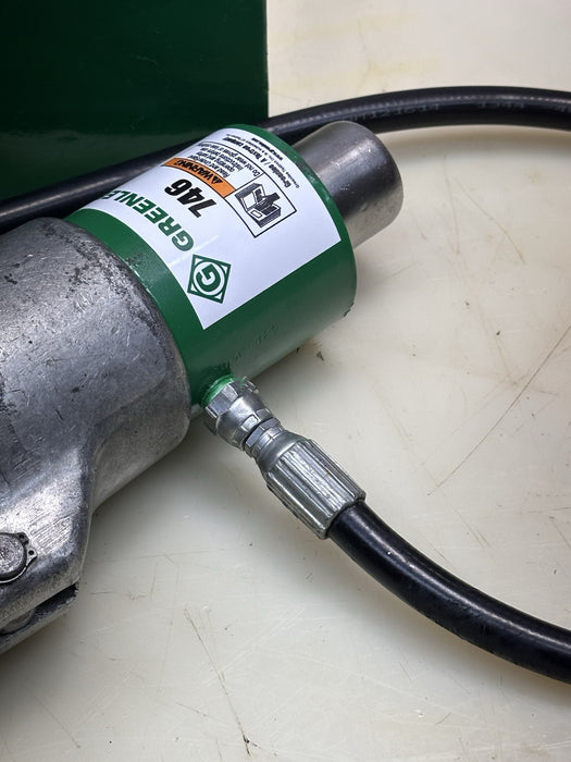 Greenlee 750 Hydraulic Cable Wire Cutter with Pump & Case