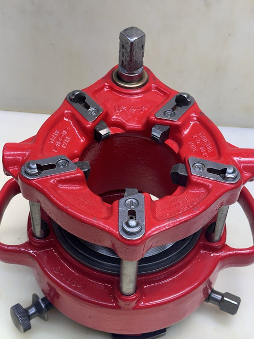 RIDGID 4P Jam proof pipe threader die head 2-1/2 to 4" Capacity + 3 1/2” Teeth