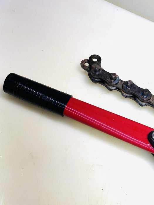 Wheeler Rex 4906 Ratchet Soil Pipe Cutter Chain - 1-1/2" to 6".  Great Shape #1