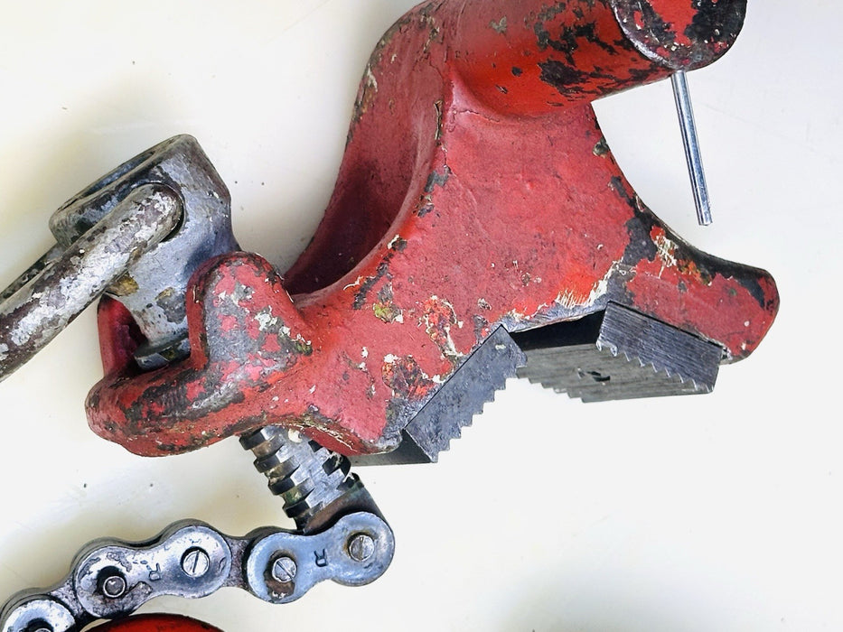 Ridgid Super Four Compound Leverage Pipe Wrench 36” Nice Shape