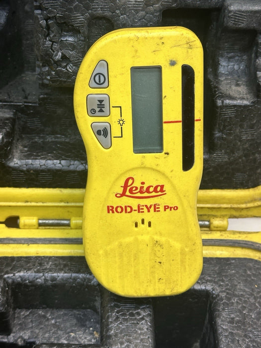 Leica Rugby 55, Rod Eye Receiver, Alkaline kit, Nice Set