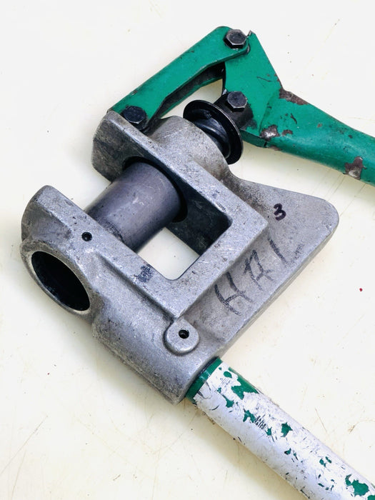 Greenlee 710 Metal Stud Punch -  1 -11/32" hole, good condition #3