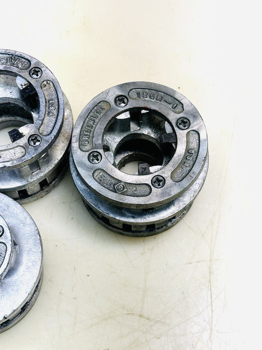 GREENLEE 12R 12GR 1/2''-2'' DIE SET FOR A GREENLEE 440 PORTABLE PIPE THREADER