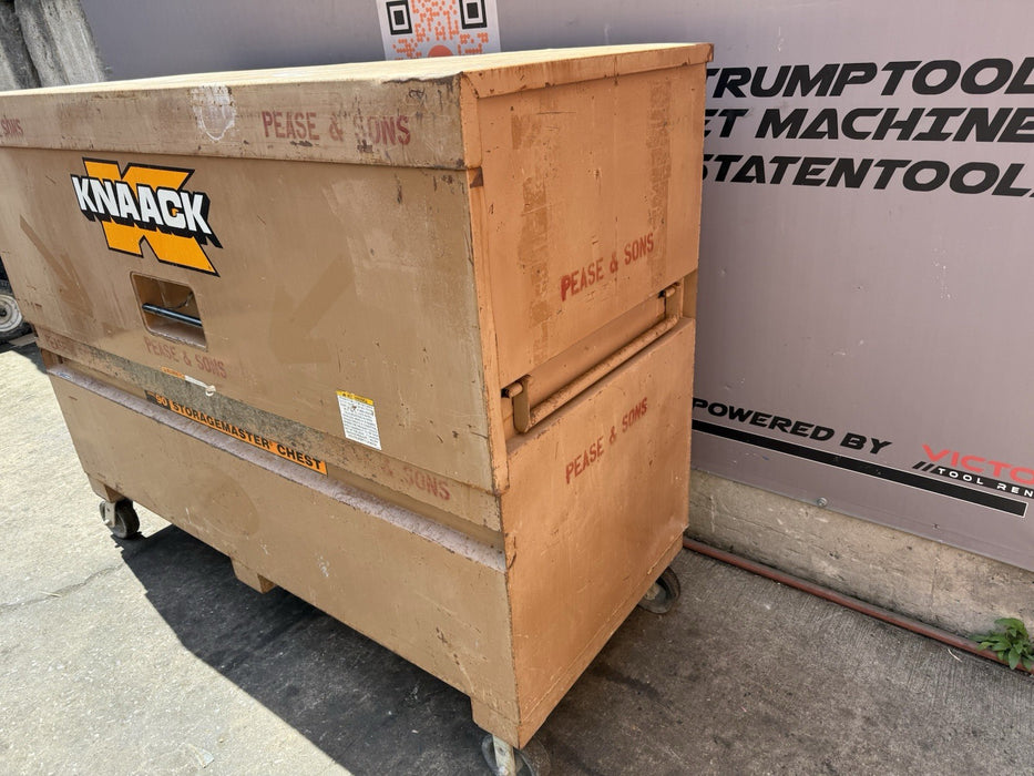 KNAACK MODEL 90 STORAGEMASTER Job Box Piano Box 72" x 30" x 49" 57 CU FT