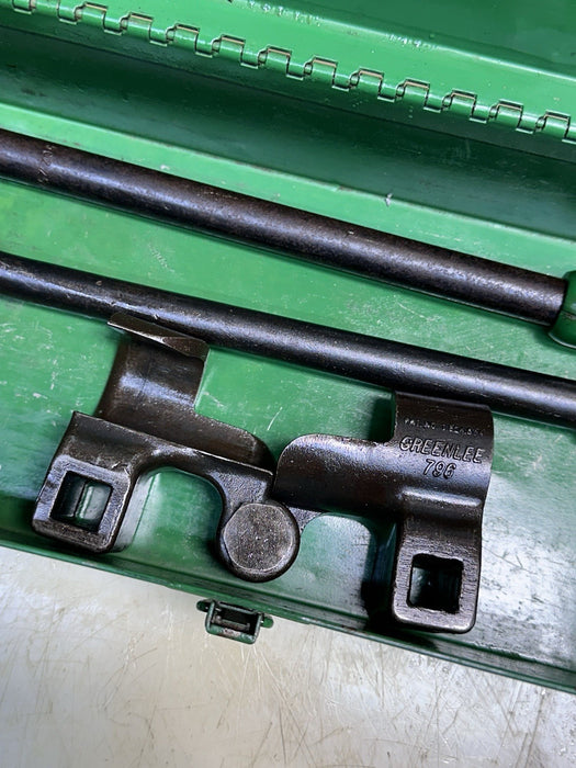 Greenlee 796 manual Cable Ratchet Bender Assembly W  case #4
