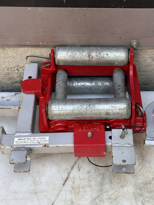 2 Clamp-on Side Tray Rollers HB1A-9"-STC His Business / SOUTHWIRE Tools