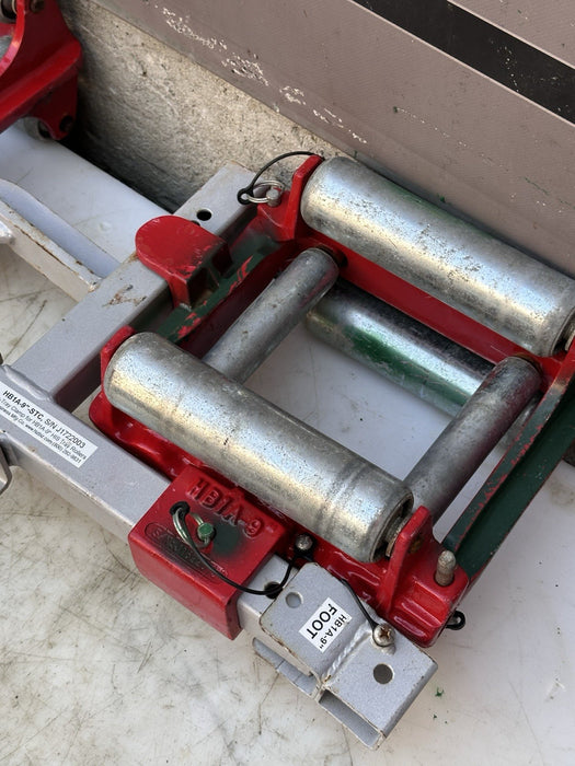 2 Clamp-on Side Tray Rollers HB1A-9"-STC His Business / SOUTHWIRE Tools