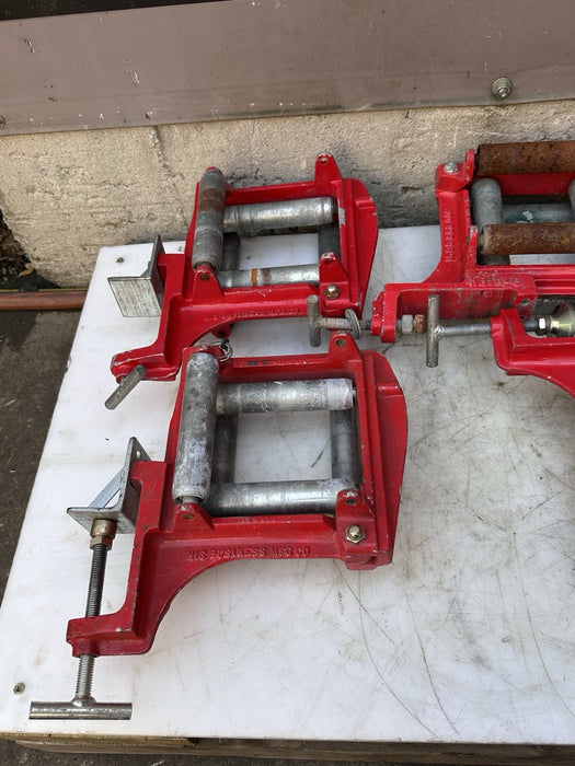 5 Clamp-on Tray Rollers HB1A-6" His Business mfg.