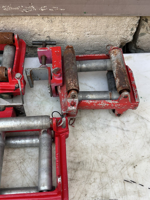 5 Clamp-on Tray Rollers HB1A-6" His Business mfg.