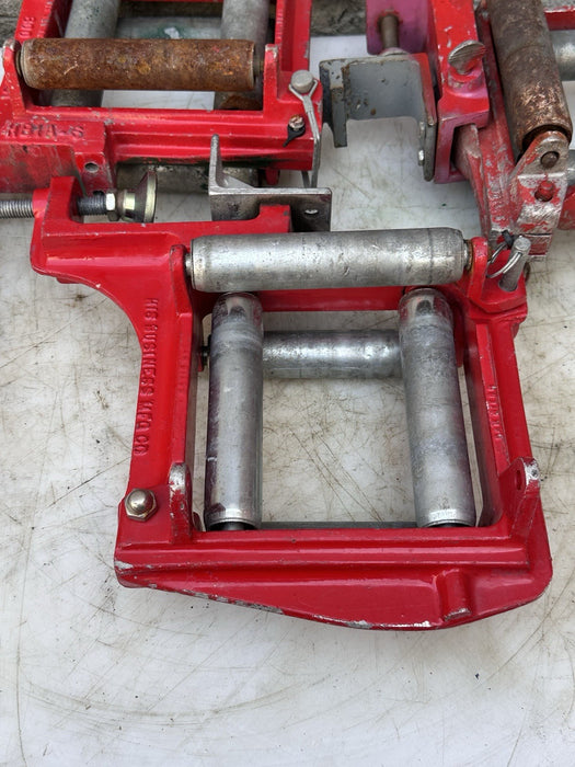 5 Clamp-on Tray Rollers HB1A-6" His Business mfg.