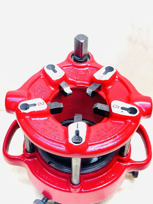 RIDGID 4PJ Jam proof pipe threader die head 2-1/2 to 4" + 2-1/2” Teeth REFURBISH