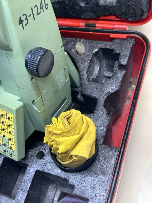 Leica TCRA1103 3" Conventional Reflectorless Total Station “Missing Battery”