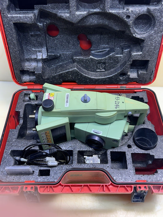Leica TCRA1103 3" Conventional Reflectorless Total Station “Missing Battery”