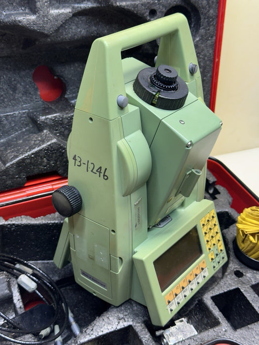 Leica TCRA1103 3" Conventional Reflectorless Total Station “Missing Battery”