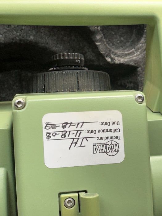 Leica TCRA1103 3" Conventional Reflectorless Total Station “Missing Battery”