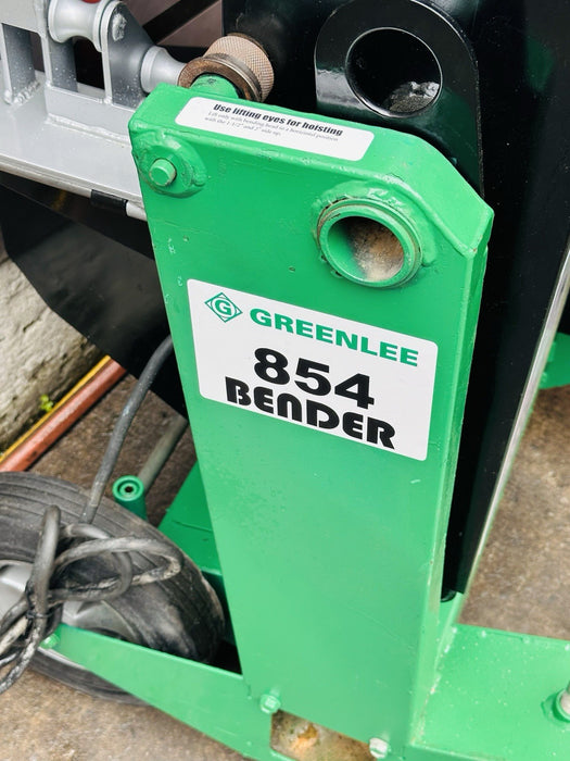 GREENLEE 854 555 QUAD Conduit Pipe Bender 1/2-2" EMT RIGID IMC NW Board Warranty
