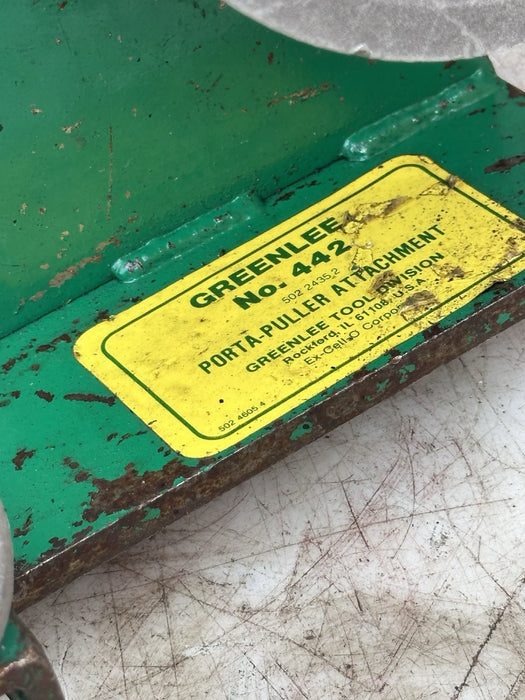 Greenlee 442 Porta-Puller Tugger Attachment For Cable Puller