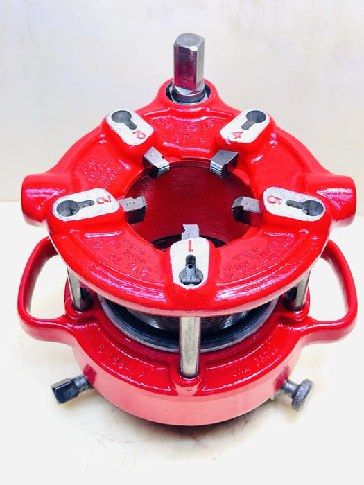 RIDGID 4P-J Jam proof pipe threader die head 2-1/2 to 4" Cap. + 3” Teeth 6/6 #1