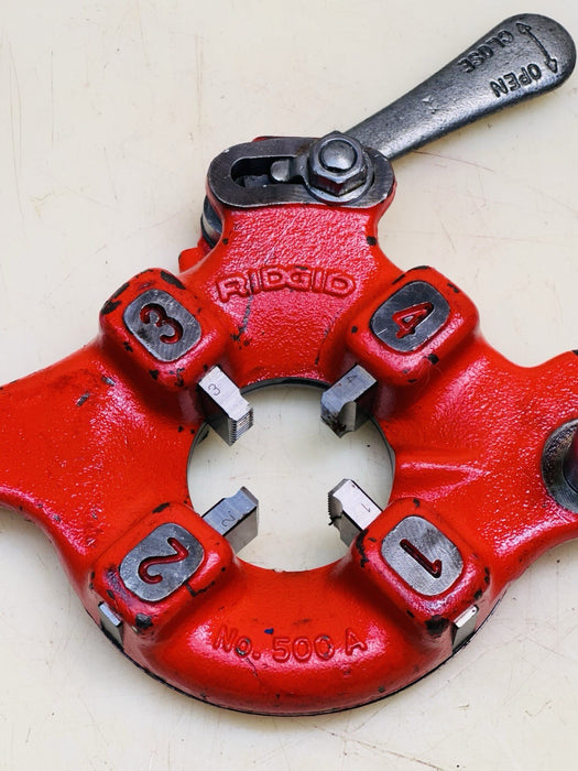 Ridgid 500A 1” Quick-Opening Mono Die Head + NPT  Teeth For 300, 535 #4