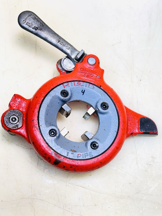 Ridgid 500A 1” Quick-Opening Mono Die Head + NPT  Teeth For 300, 535 #4