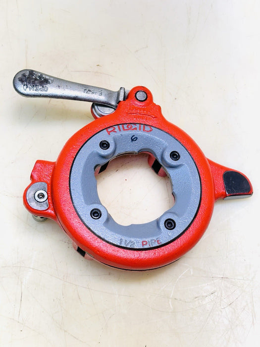 Ridgid 500A 1-1/2” Quick-Opening Mono Die Head For 300, 535 Threader #6 NEW