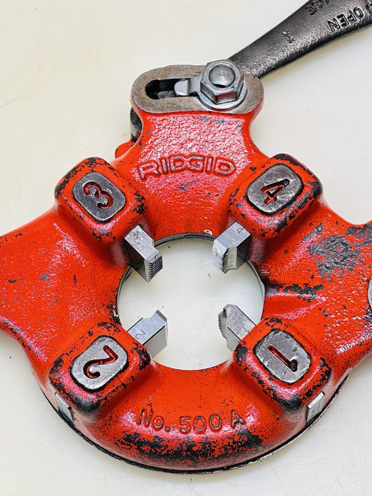 Ridgid 500A 1” Quick-Opening Mono Die Head + NPT  Teeth For 300, 535 #10