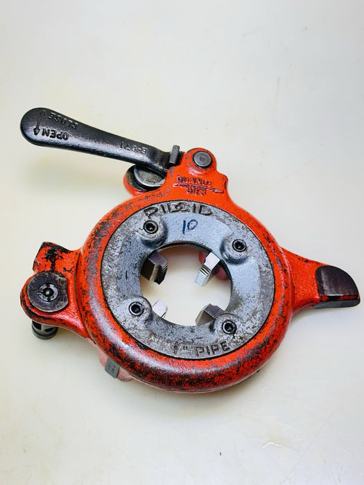 Ridgid 500A 1” Quick-Opening Mono Die Head + NPT  Teeth For 300, 535 #10