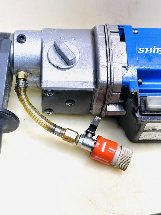 SHIBUYA HH-1531 HAND-HELD / MOUNTED DIAMOND CORE DRILL MACHINE 120v + HANDLE #2