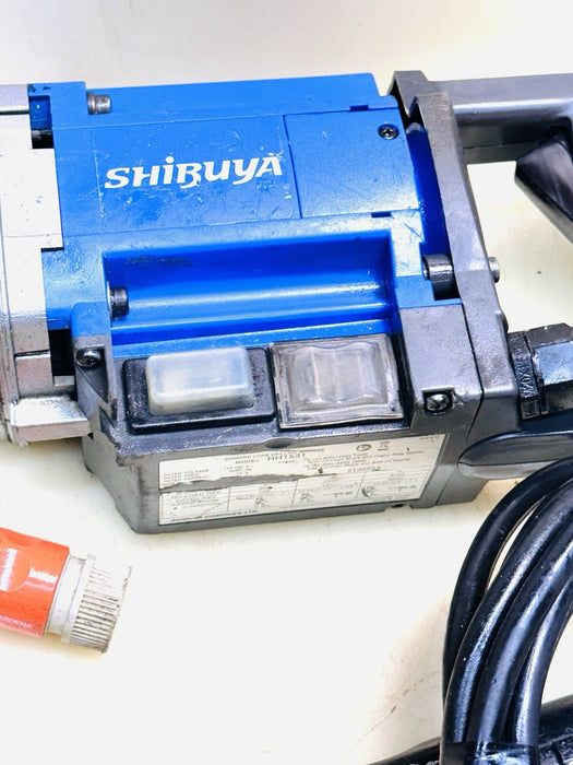 SHIBUYA HH-1531 HAND-HELD / MOUNTED DIAMOND CORE DRILL MACHINE 120v + HANDLE #2