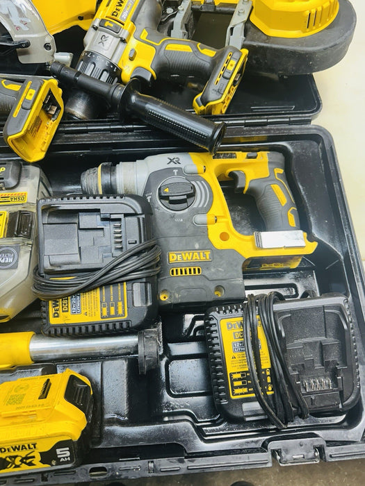 Dewalt 20V MAX XR 5.0 Ah Cordless Lithium-Ion 11-Tool Combo Tool Set + Batteries