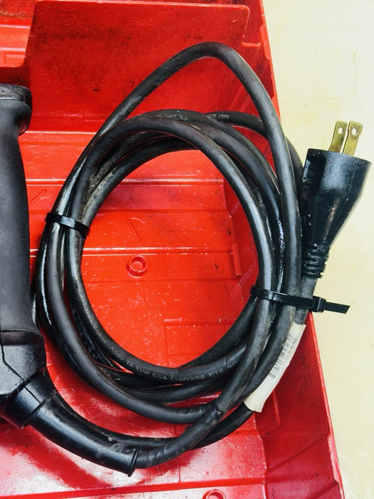 Hilti TE55 Corded 115V Rotary Hammer Drill W/ 4 Hilti Bits And Case