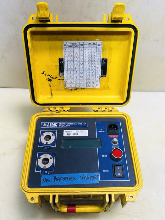 AEMC Instruments Transformer Ratiometer Model DTR 8500 BG1