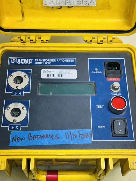 AEMC Instruments Transformer Ratiometer Model DTR 8500 BG1