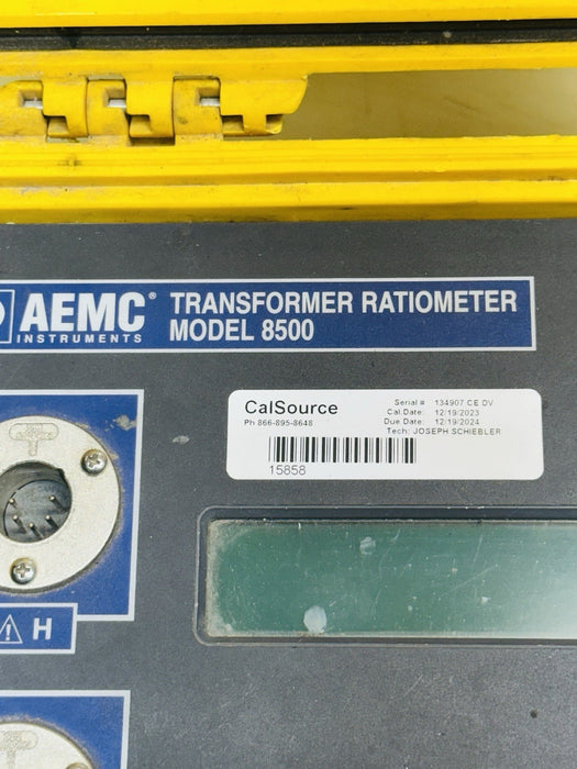 AEMC Instruments Transformer Ratiometer Model DTR 8500 BG1