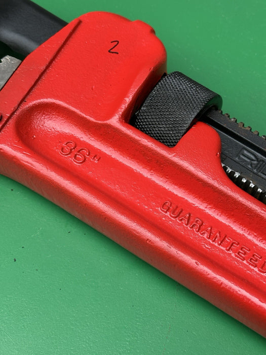 Ridgid 36" Pipe Wrench Heavy Duty Steel 31035 Made in USA 7/4 #2