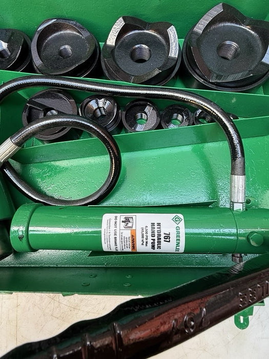 Greenlee 7310 SB Slug Buster KO Knockout Punch Set 1/2" - 4" , 767 Pump, #3