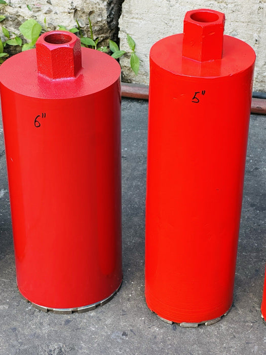 Core Bore B&D Core Drill Rig W/ 5 Bits 2”, 3”, 4”, 5”, 8” Heavy Duty Works Great