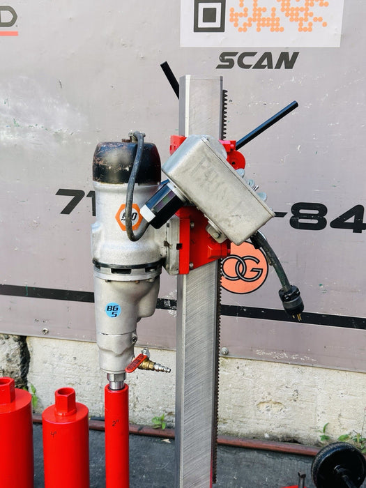 Core Bore B&D Core Drill Rig W/ 5 Bits 2”, 3”, 4”, 5”, 8” Heavy Duty Works Great